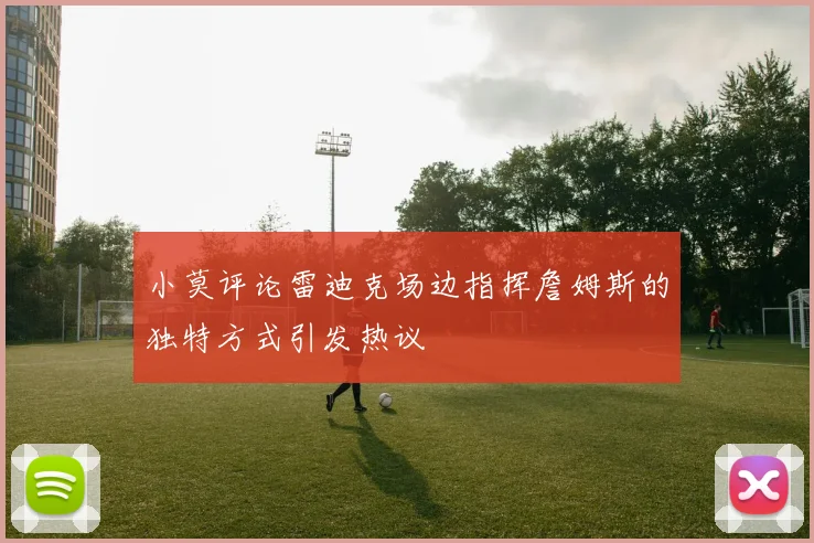 小莫评论雷迪克场边指挥詹姆斯的独特方式引发热议
